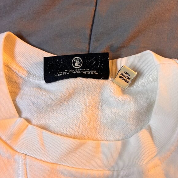 White Hellstar Logo Crewneck - Picture 4 of 5